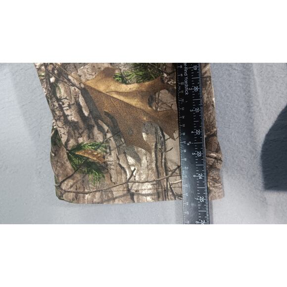 Carhartt Womens Realtree Xtra Camo Hunting utility Pants Size 12 relaxed baggy - Picture 2 of 7